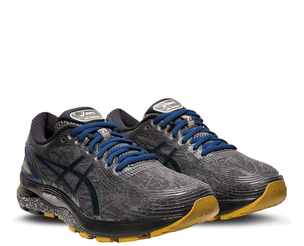 Asics GEL-Nimbus 21 Liteshow hardloopschoenen Heren Zwart | Bestel online »  Intersport.nl