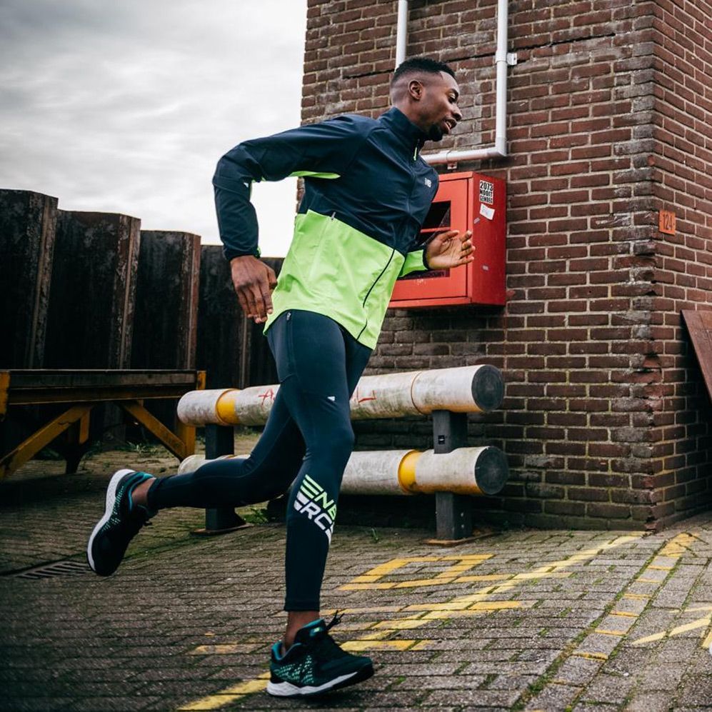 New Balance Printed Impact Run Tight heren