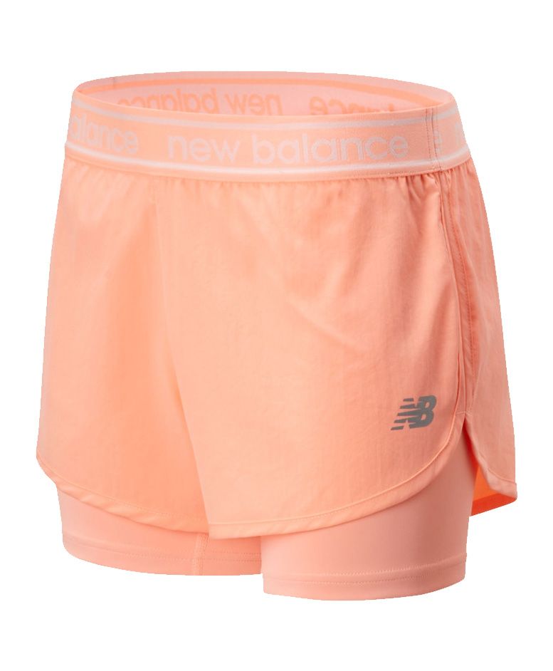 New Balance Relentless 2 In 1 Short dames