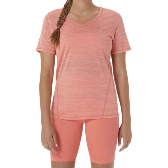 ASICS Race V-Neck SS Top dames