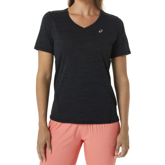 ASICS Race V-Neck SS Top dames