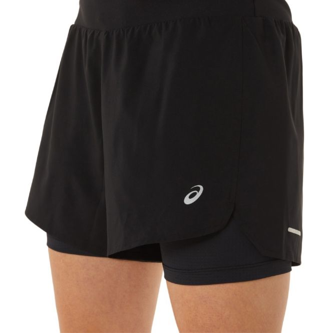 ASICS Road 2-in-1 5.5 Inch Short dames