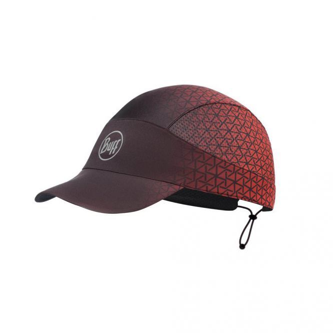 BUFF Run Cap R-Equilateral Red