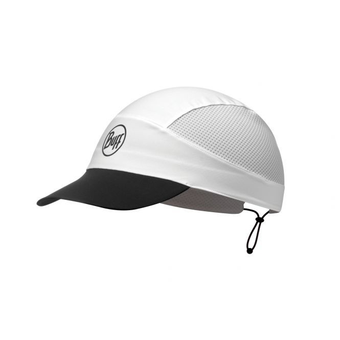 BUFF Run Cap R-Solid White
