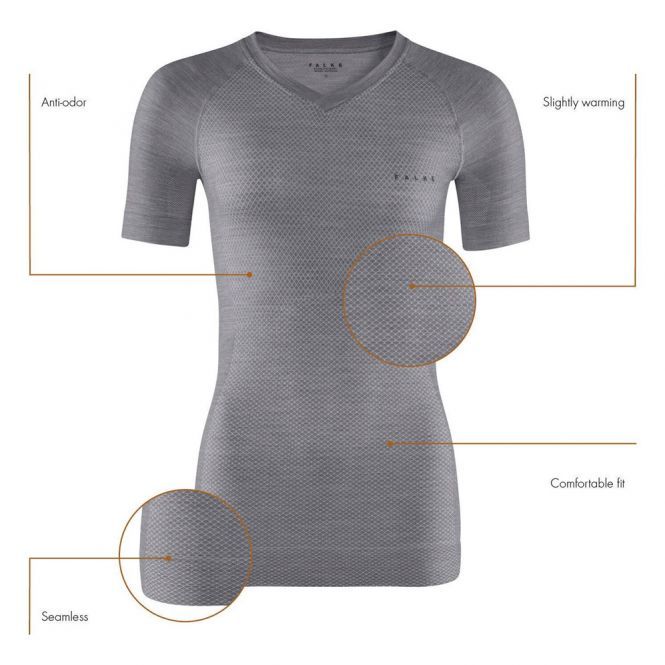 Falke Wool-Tech Light T-Shirt dames