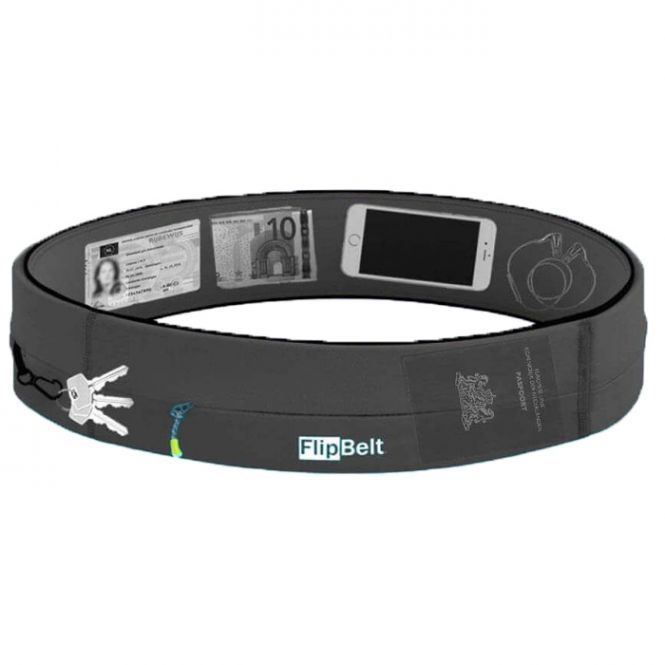 Flipbelt zipper