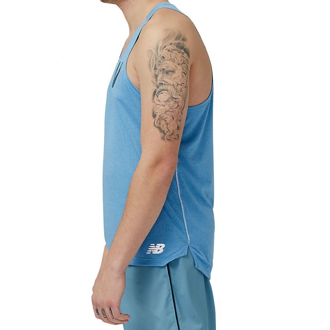 New Balance Graphic Impact Run Singlet heren