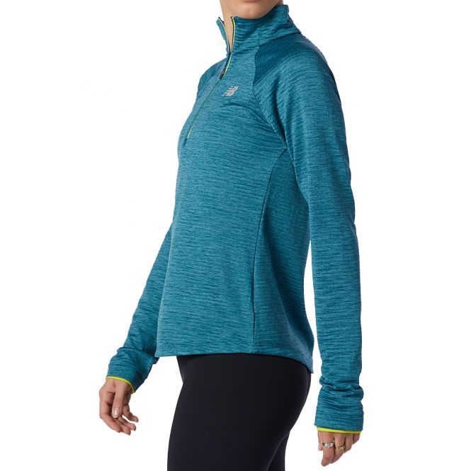 New Balance Impact Run Heat Grid Half Zip dames