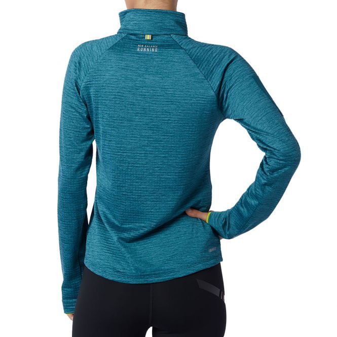 New Balance Impact Run Heat Grid Half Zip dames