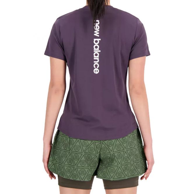 New Balance Impact Run AT N-Vent Tee Dames