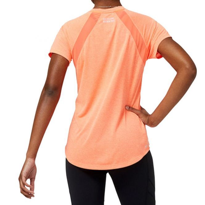 New Balance Impact Run Short Sleeve dames