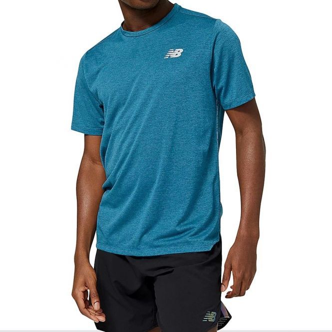 New Balance Impact Run Short Sleeve heren