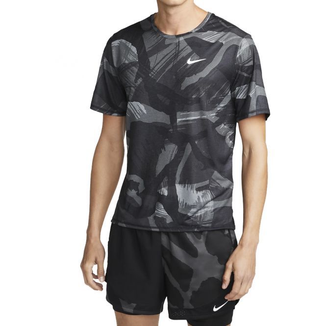 Nike Dri-FIT Miler Camo Shirt heren