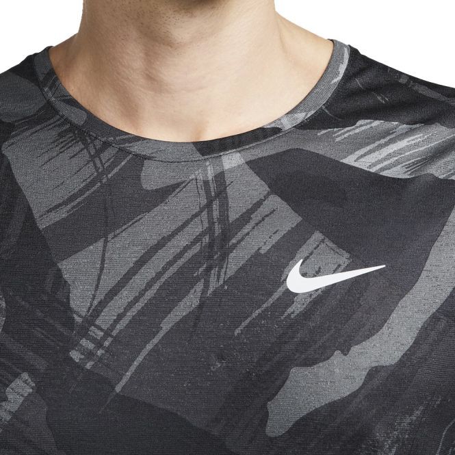 Nike Dri-FIT Miler Camo Shirt heren