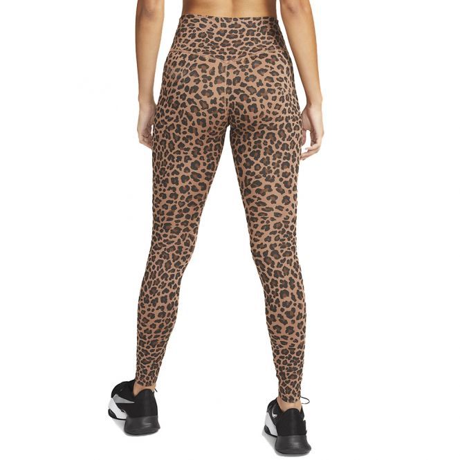 Nike Dri-FIT One Printed Leopard Legging dames