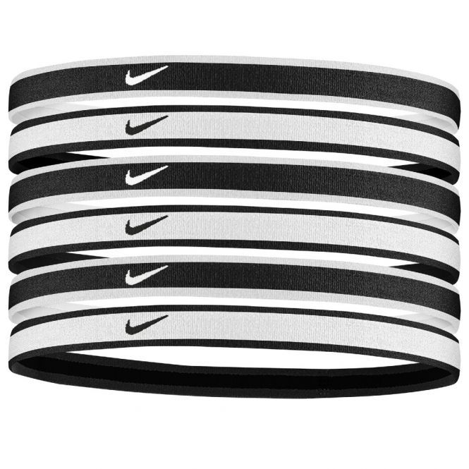Nike Tipped Swoosh Sport Headbands 6 Pack
