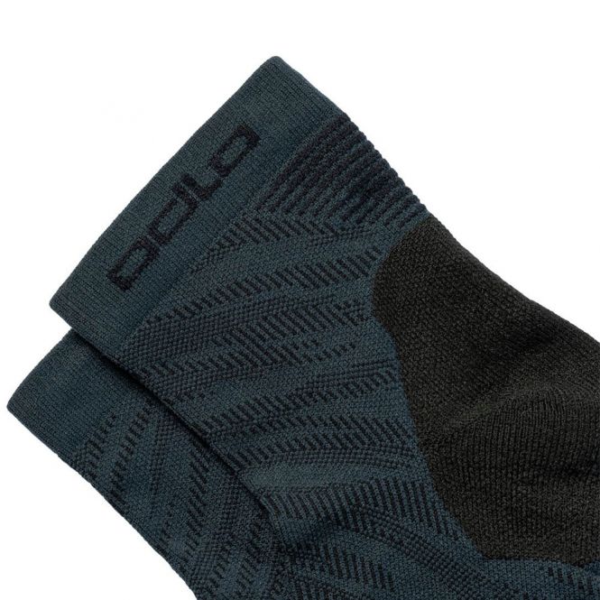 Odlo Ceramicool Graphic Quarter Socks 2-Pack unisex