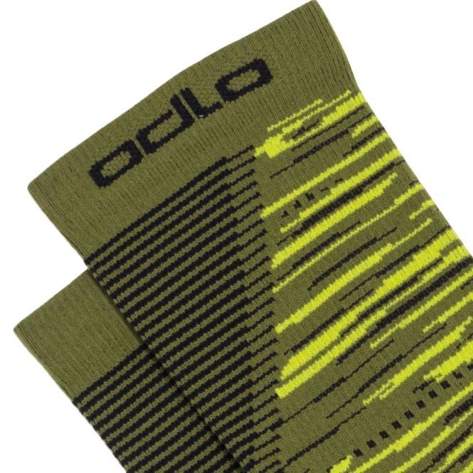 Odlo Ceramicool Run Graphic Micro Crew Duopack unisex