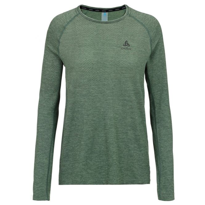 Odlo Essential Seamless Crew Neck LS dames