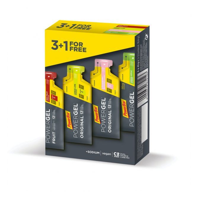 PowerBar Multiflavour 4-pack PowerGel