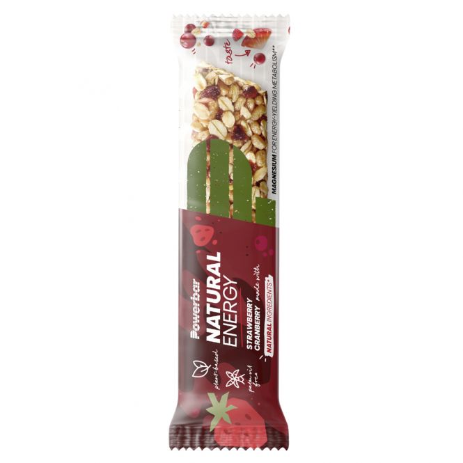 PowerBar Natural Energy Cereal Strawberry & Cranberry Bar