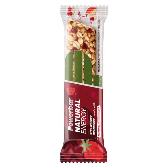 Powerbar Natural Energy Cereal Strawberry & Cranberry Bar