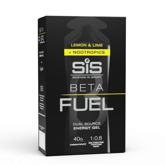 SIS Beta Fuel + Nootropics Lemon & Lime Gel 6x60ml