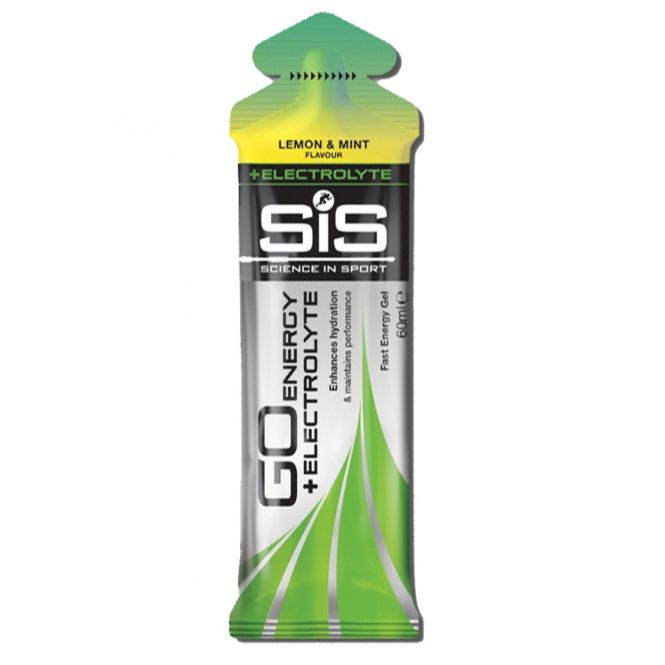 SIS Energy Gel + Electrolyte Lemon and Mint