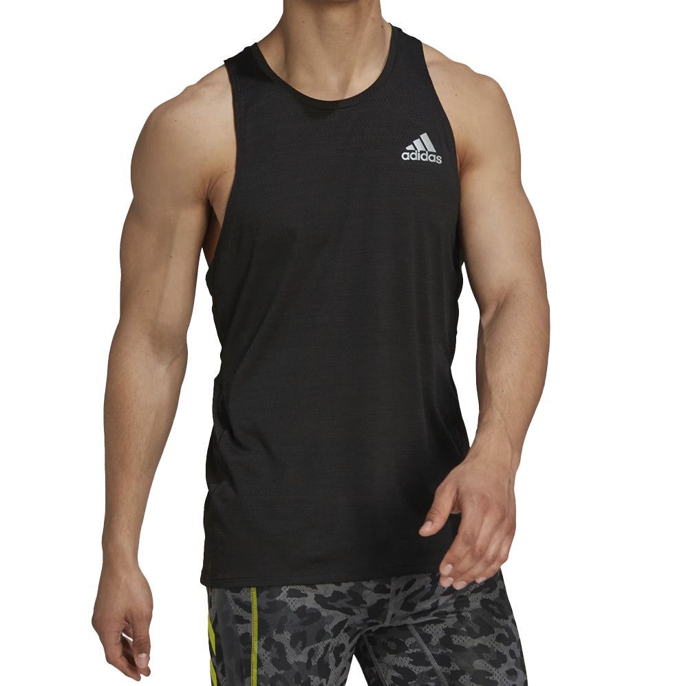 Lijkenhuis Smash Gedetailleerd adidas Running Singlet heren