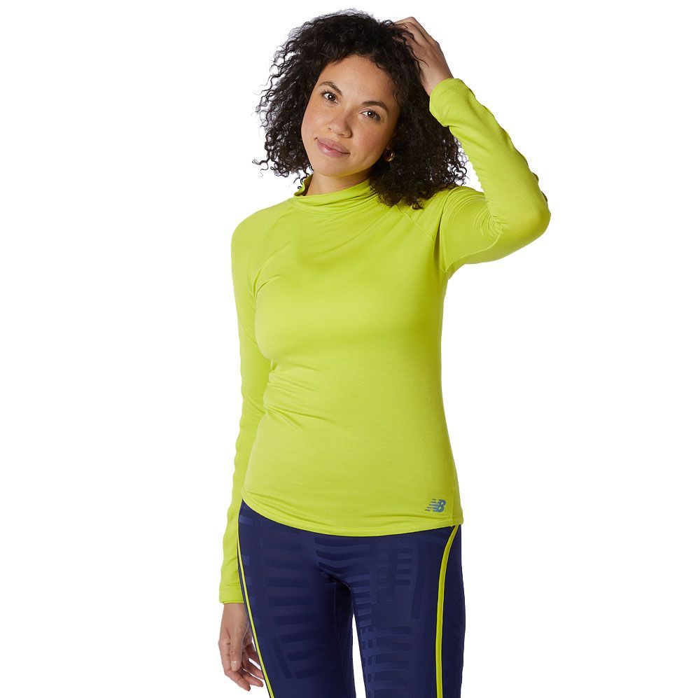 atoom klant zuur New Balance Q speed 1NTRO long sleeve dames