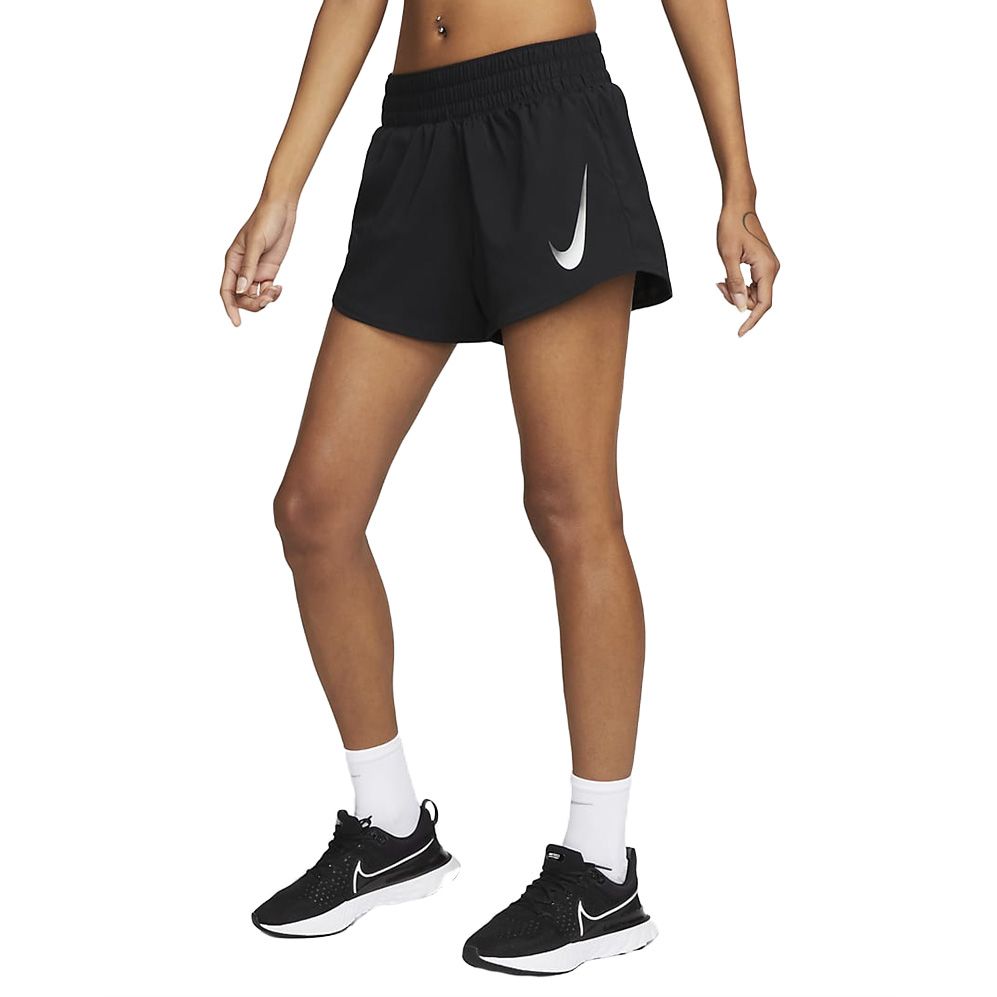 Verkleuren Dank je Sociologie Nike Swoosh Brief-Lined Running Short dames