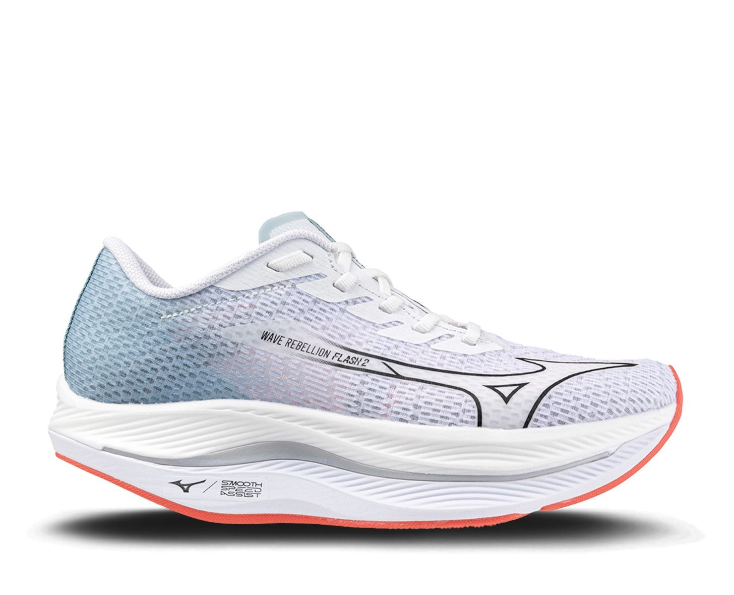 Mizuno WAVE REBELLION FLASH2 ランニング25.5cm Mizuno Wave Rebellion Flash 2 dames