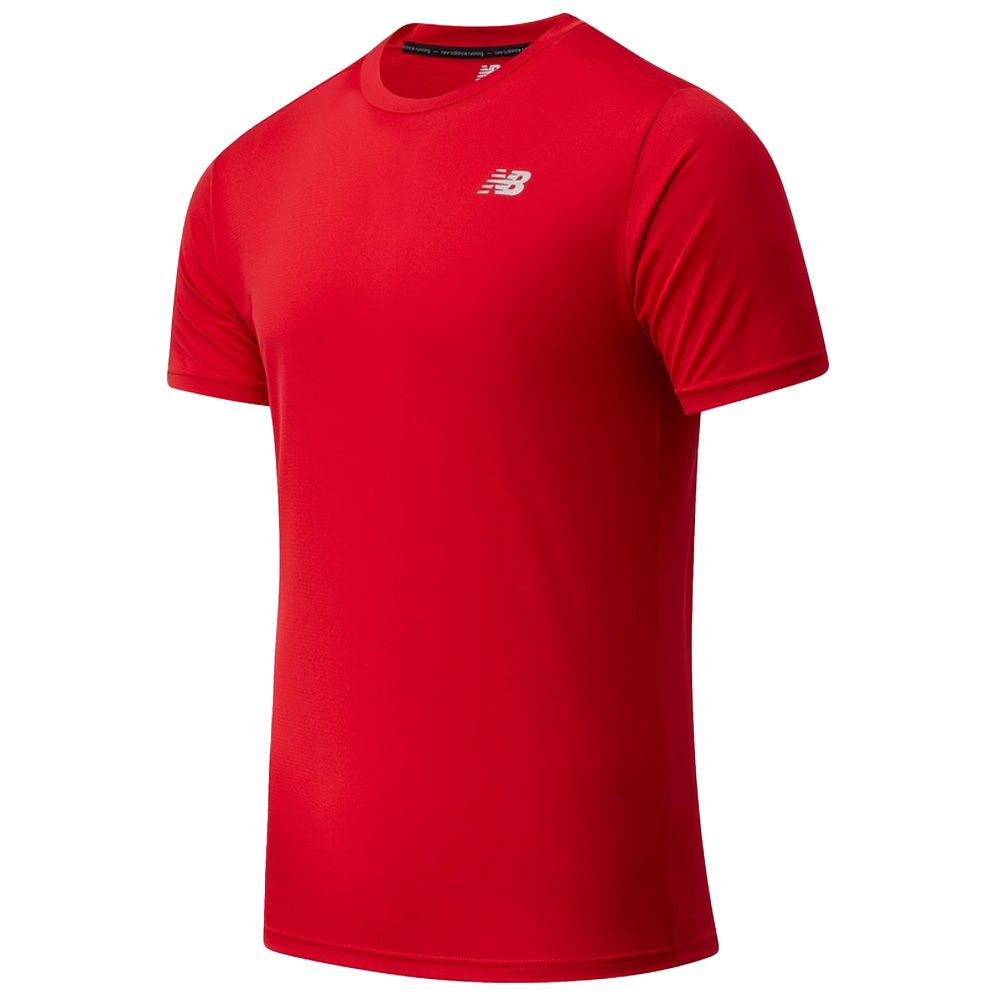 New Balance Core Run SS T shirt heren