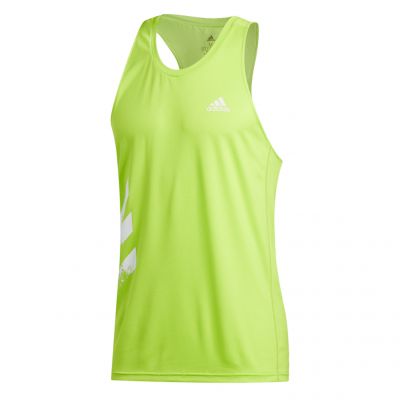 adidas Own The Run 3-Stripes PB Singlet heren