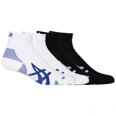 ASICS Cushion Run Quarter Sock 2-Pack unisex