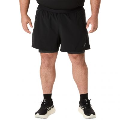 ASICS Road 2in1 5 Inch Short heren
