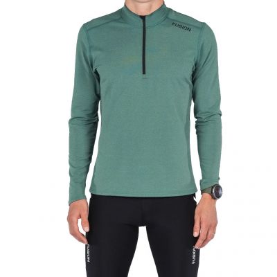 Fusion C3 Zip Neck heren