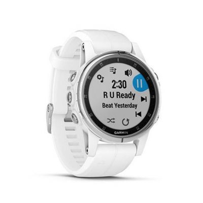 Garmin fenix 5S Plus Sapphire White