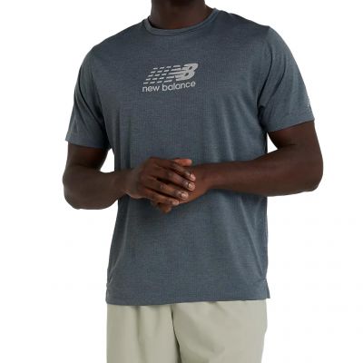 New Balance Athletic Reflective Graphic T-shirt heren