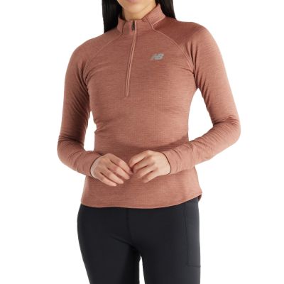 New Balance Athletics Heat Grid Half Zip dames