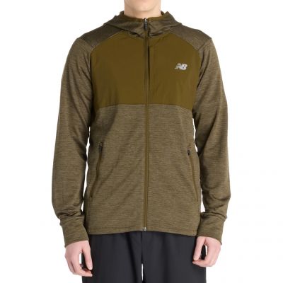 New Balance Heat Grid Hooded Full Zip heren