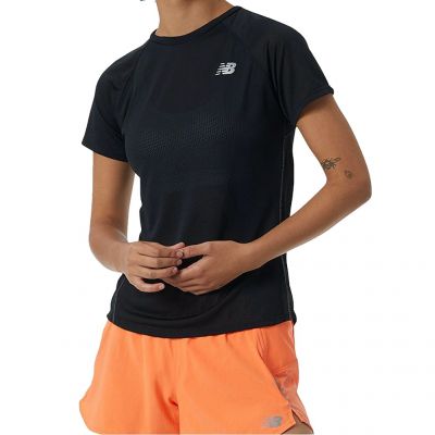 New Balance Impact Run Short Sleeve dames