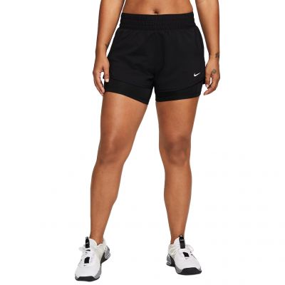 Nike One Dri-FIT 2in1 Mid-Rise Short dames