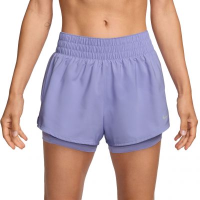 Nike One Dri-FIT 2in1 Mid-Rise Short dames