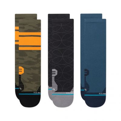 Stance Sargent Crew Sock 3 pack unisex