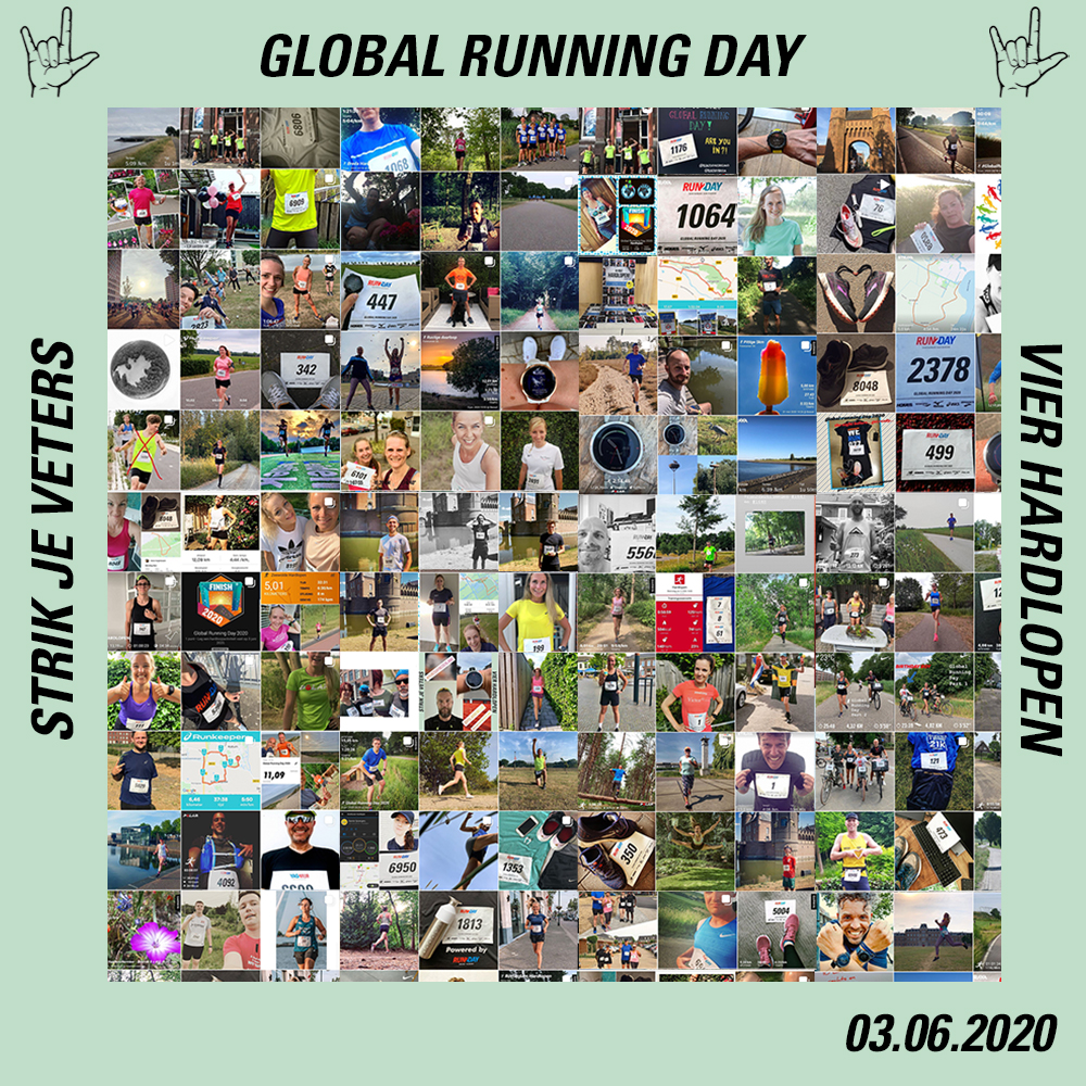 Winnaars Global Running Day 2020