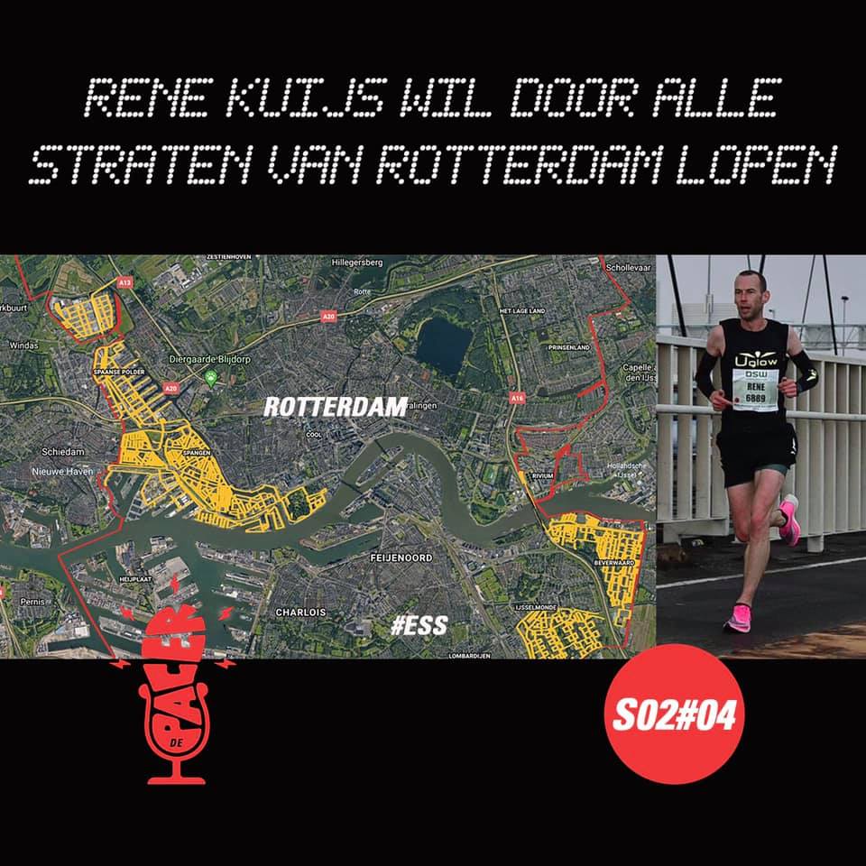 Door alle straten van Rotterdam hardlopen