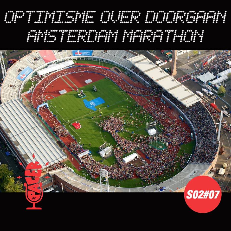 Optimisme over doorgaan Amsterdam Marathon