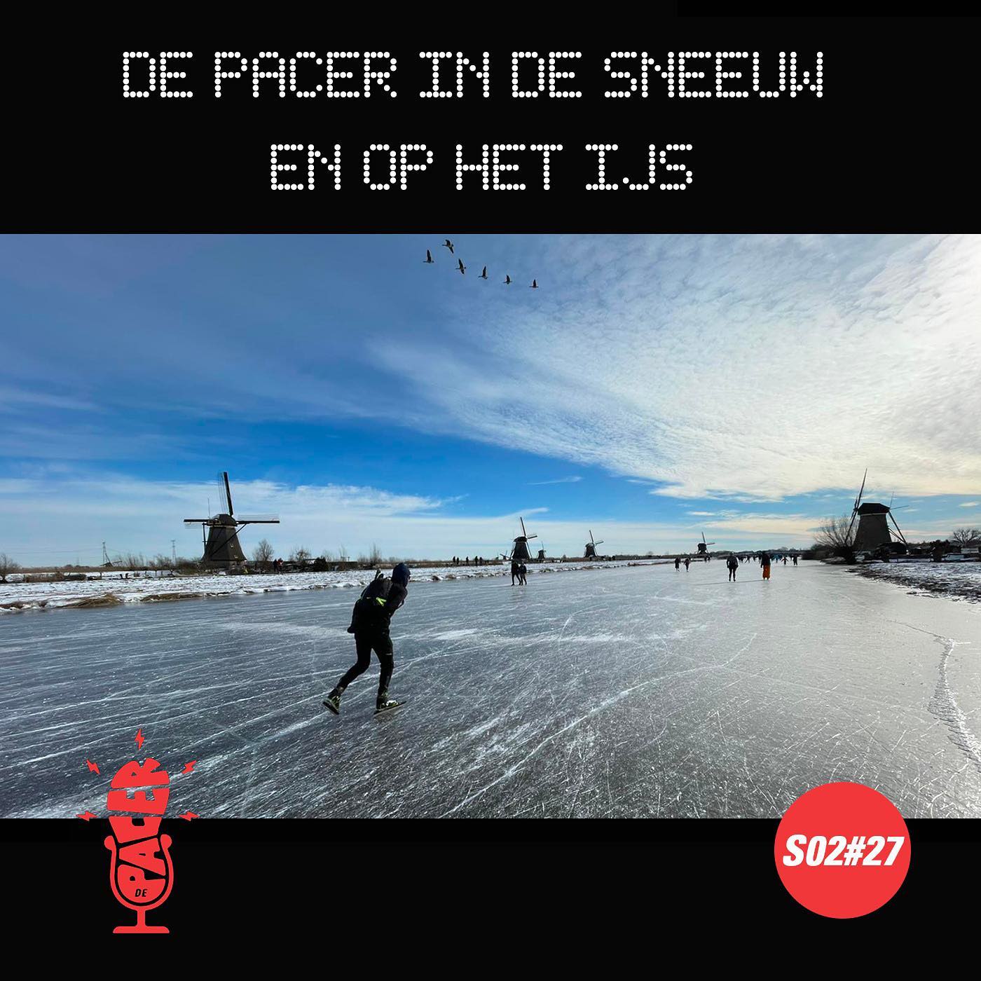 De Pacer in de sneeuw en op het ijs