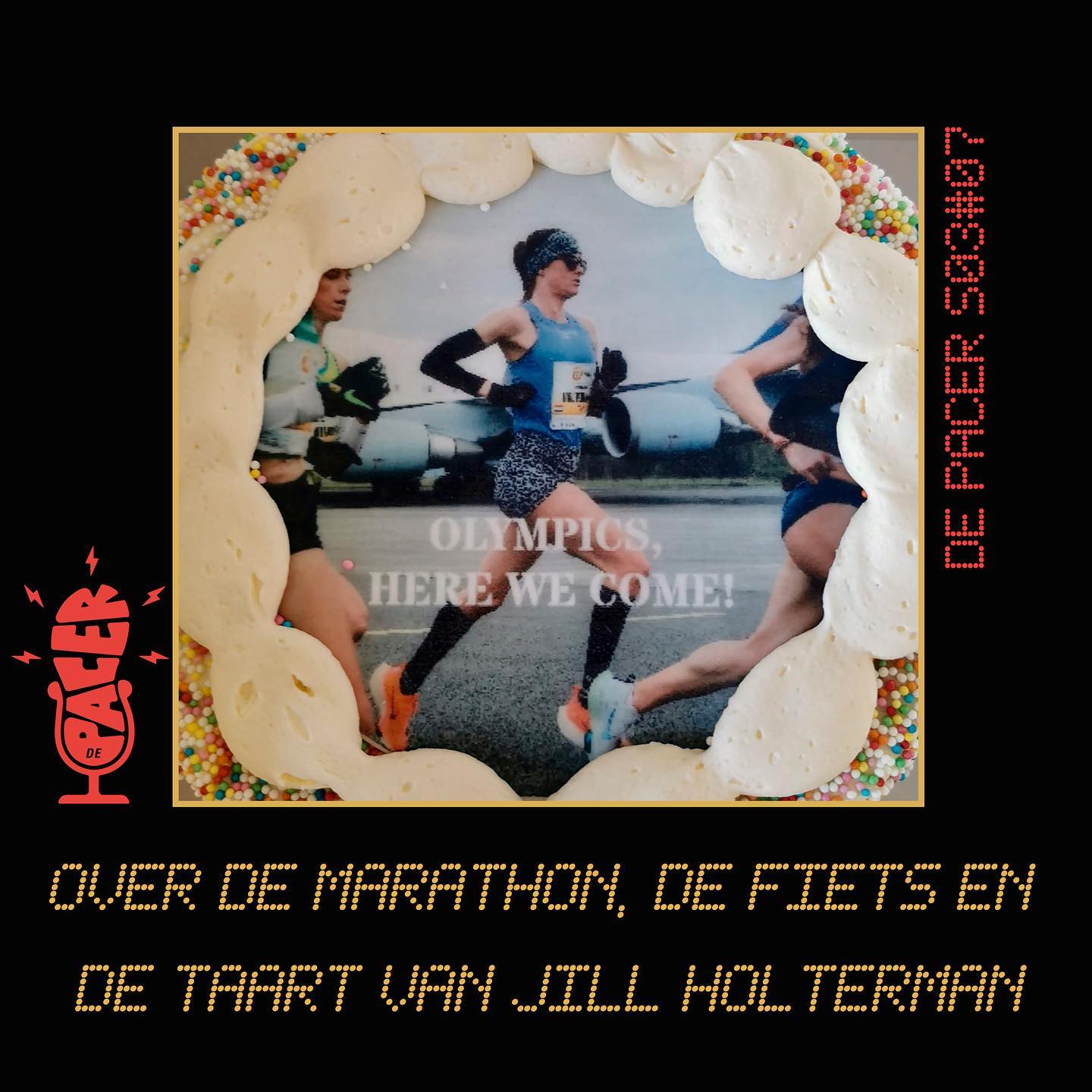 Over de marathon, de fiets en de taart van Jill Holterman